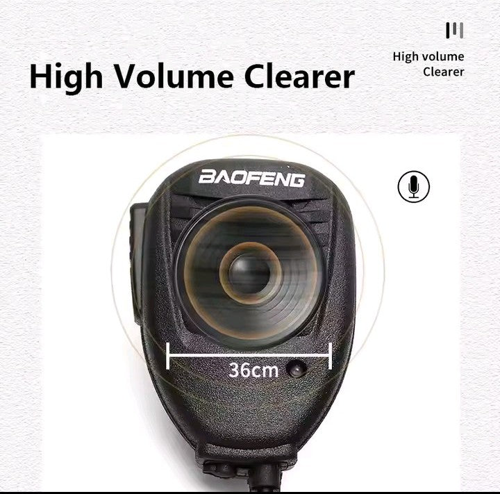 Baofeng microphone speaker